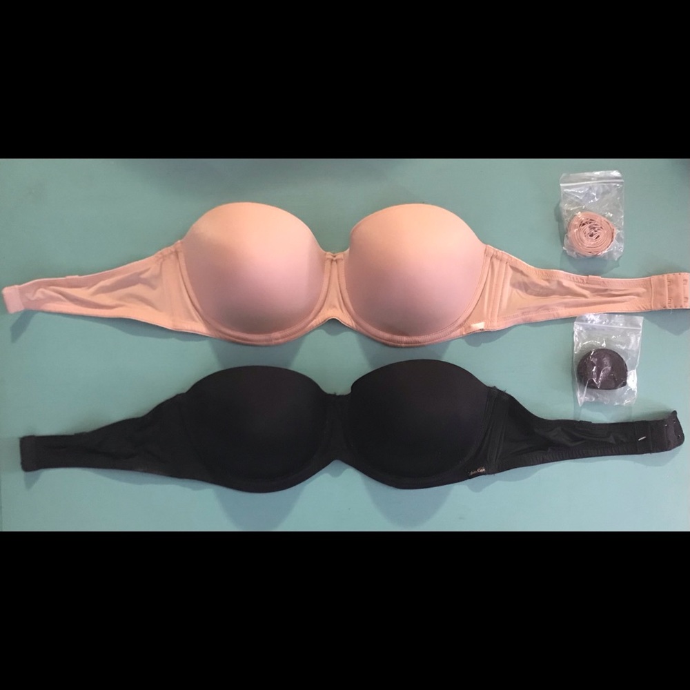 Calvin Klein Strapless Push Up Bras